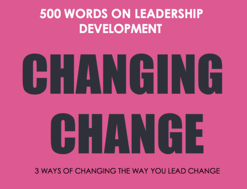 Changing Change (posted on Change-Leadership.net)